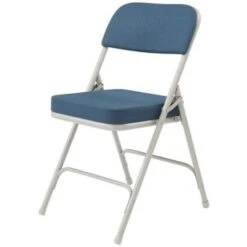 National Public Seating® 3200 Series 2 Hinge Folding Chair Regal Blue Case Of 2 -Home Furnishing Store 206967 DetailedProductView1 Lg