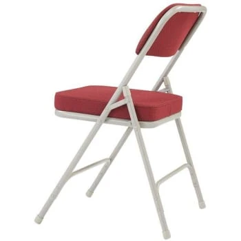 National Public Seating® 3200 Series 2hinge Folding Chair New Burgundy Case Of 2 7 National Public Seating® 3200 Series 2hinge Folding Chair New Burgundy Case Of 2 - Image 5