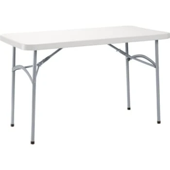 National Public Seating® 24 X 48 Heavy Duty Folding Table Speckled Grey 3 National Public Seating® 24 X 48 Heavy Duty Folding Table Speckled Grey