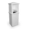 Mayne Lakeland 66 Inch Tall White Towel Storage Unit -Home Furnishing Store 207622 v MainProductImage Lg