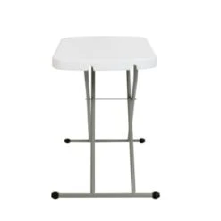 Flash Furniture 26 In. Adjustable Folding Table (White) -Home Furnishing Store 210360 w DetailedProductView8 Lg