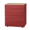 Husky Welded 5-Drawer Base Cabinet In Red, 28 In.w X 32 In.h X 21.5in. D 2 Husky Welded 5-Drawer Base Cabinet In Red, 28 In.w X 32 In.h X 21.5in. D -Home Furnishing Store 211172 w MainProductImage Lg