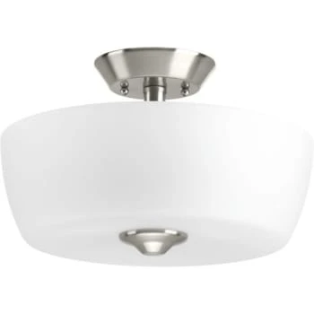 Progress Lighting® P350060-009 Leap Incandescent Semi-Flush Mount Light 3 Progress Lighting® P350060-009 Leap Incandescent Semi-Flush Mount Light