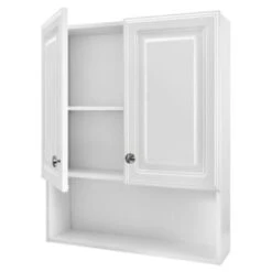 GENERIC 23-1/8 W X 27-7/8 Inch H Framed Surface-Mount Bathroom White Medicine Cabinet 8 GENERIC 23-1/8 W X 27-7/8 Inch H Framed Surface-Mount Bathroom White Medicine Cabinet -Home Furnishing Store 212083 DetailedProductView1 Lg