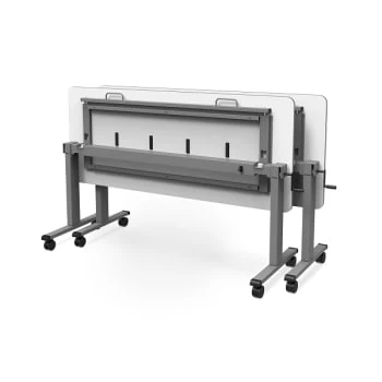 Luxor 72" Adjustable Flip-Top Table Crank Handle 6 Luxor 72" Adjustable Flip-Top Table Crank Handle - Image 4