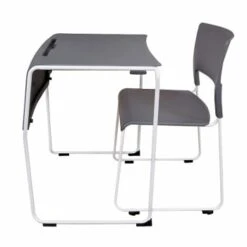 Luxor Lightweight Stackable Student Desk And Chair - Package Of 4 -Home Furnishing Store 213070 w DetailedProductView3 Lg