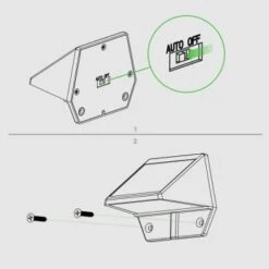 Classy Caps™ White Aluminum Deck And Wall Light 15 Classy Caps™ White Aluminum Deck And Wall Light -Home Furnishing Store 213645 DetailedProductView5 Lg