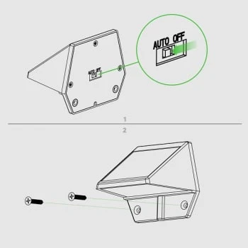 Classy Caps™ White Aluminum Deck And Wall Light 8 Classy Caps™ White Aluminum Deck And Wall Light - Image 6