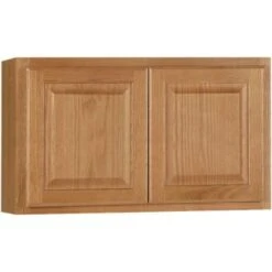 Rsi Home Products Wall Kitchen Cabinet In Medium Oak, 30 X 18 X 12 In.