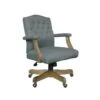 Boss Office Products Executive Mid Back Linen Chair, Grey -Home Furnishing Store 216763 MainProductImage Lg