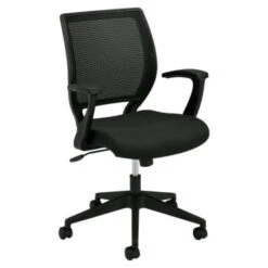 Basyx By Hon Vl521 Black Mid-Back Task Chair