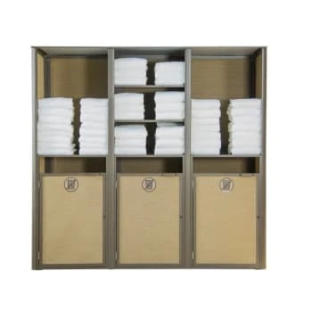 Grosfillex Sunset Towel Valet Triple In Cognac / Fusion Bronze 3 Grosfillex Sunset Towel Valet Triple In Cognac / Fusion Bronze