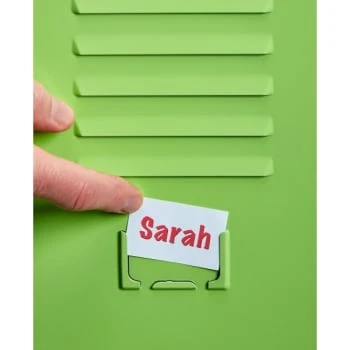 Adir Office 48 In. X 15 In. Steel Single Tier Key Lock Locker Green 7 Adir Office 48 In. X 15 In. Steel Single Tier Key Lock Locker Green - Image 5