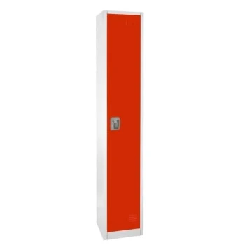 Adir Office 72 In. X 12 In. Steel Single Tier Key Lock Locker Red 3 Adir Office 72 In. X 12 In. Steel Single Tier Key Lock Locker Red