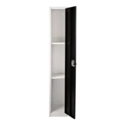 Adir Office 72 In. X 12 In. Single Tier Steel Locker Black 15 Adir Office 72 In. X 12 In. Single Tier Steel Locker Black -Home Furnishing Store 227166 LeftView Lg