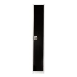 Adir Office 72 In. X 12 In. Single Tier Steel Locker Black 14 Adir Office 72 In. X 12 In. Single Tier Steel Locker Black -Home Furnishing Store 227166 RightView Lg