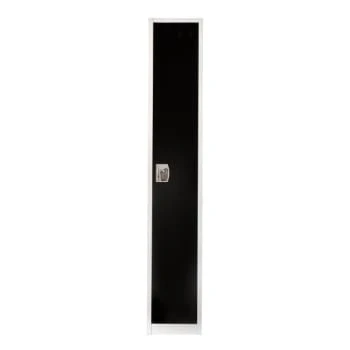 Adir Office 72 In. X 12 In. Single Tier Steel Locker Black 5 Adir Office 72 In. X 12 In. Single Tier Steel Locker Black - Image 3