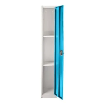 Adir Office 72 In. X 12 In. Single Tier Steel Locker Blue 6 Adir Office 72 In. X 12 In. Single Tier Steel Locker Blue - Image 4