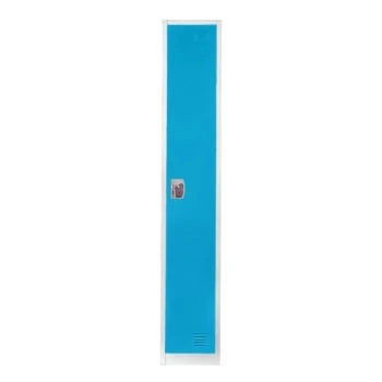 Adir Office 72 In. X 12 In. Single Tier Steel Locker Blue 5 Adir Office 72 In. X 12 In. Single Tier Steel Locker Blue - Image 3