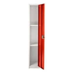 Adir Office 72 In. X 12 In. Single Tier Steel Locker Red 14 Adir Office 72 In. X 12 In. Single Tier Steel Locker Red -Home Furnishing Store 227169 LeftView Lg