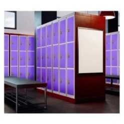 Adir Office 72 In. X 12 In. 2-Compartment Steel Locker Purple -Home Furnishing Store 227175 DetailedProductView4 Lg