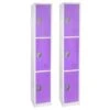 Adir Office 72 In. X 12 In. 3-Compartment Steel Locker Ppl 1 Adir Office 72 In. X 12 In. 3-Compartment Steel Locker Ppl -Home Furnishing Store 227184 MainProductImage Lg