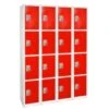 Adir Office 72 In. X 12 In. 4-Compartment Steel Locker Red 1 Adir Office 72 In. X 12 In. 4-Compartment Steel Locker Red -Home Furnishing Store 227192 MainProductImage Lg