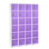 Adir Office 72 In. X 12 In. 6-Compartment Steel Locker Purple 2 Adir Office 72 In. X 12 In. 6-Compartment Steel Locker Purple -Home Furnishing Store 227198 MainProductImage Lg