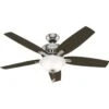 Hunter® Newsome 52 In. 5-Blade Ceiling Fan W/ Light (Brown) -Home Furnishing Store 227559 w MainProductImage Lg