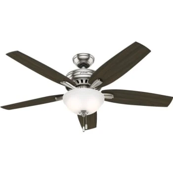 Hunter® Newsome 52 In. 5-Blade Ceiling Fan W/ Light (Brown) 3 Hunter® Newsome 52 In. 5-Blade Ceiling Fan W/ Light (Brown)