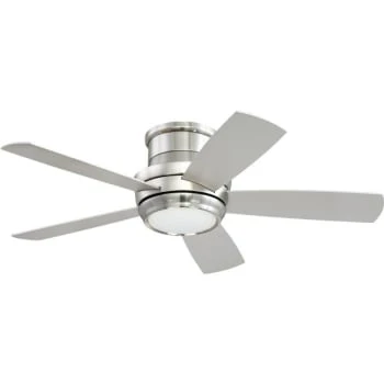 Craftmade™ Tempo 44 In. 5-Blade Led Ceiling Fan W/ Light (Silver) 3 Craftmade™ Tempo 44 In. 5-Blade Led Ceiling Fan W/ Light (Silver)