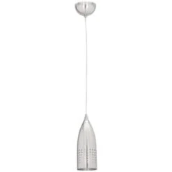 Access Lighting Tomahawk Led Pendant Brushed Steel Finish