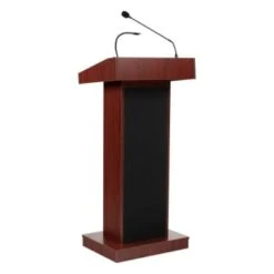 Oklahoma Sound Orator Lectern, Mahogany