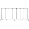 National Public Seating Room Divider, 6' Height, 7 Sections,clear Acrylic Panels -Home Furnishing Store 233121 MainProductImage Lg