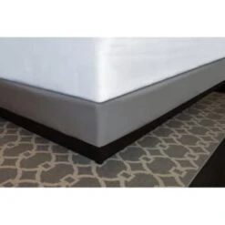 GENERIC Designer Decor Box Spring Contour Wrap - 9" Queen Sh Charcoal Gray