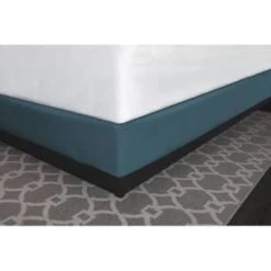 GENERIC Designer Decor Quick Wrap For Box Spring - 7-9" Queen Sh Wedgewood