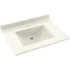 Swan® Bisque Contour Solid Surface Single Bowl Vanity Top 22" X 37" 2 Swan® Bisque Contour Solid Surface Single Bowl Vanity Top 22" X 37" -Home Furnishing Store 240353 WebOnly Lg