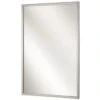 Bradley 18 X 30 In. Angle Frame Mirror, Stainless Steel 2 Bradley 18 X 30 In. Angle Frame Mirror, Stainless Steel -Home Furnishing Store 244485 MainProductImage Lg