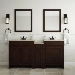 Glacier Bay Modular 24 In. X 31 In. Framed Vanity Mirror In Java 9 Glacier Bay Modular 24 In. X 31 In. Framed Vanity Mirror In Java -Home Furnishing Store 246115 DetailedProductView4 Lg