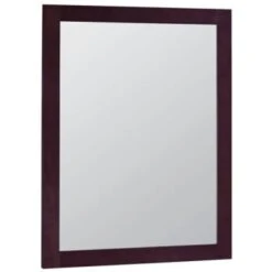 Glacier Bay Modular 24 In. X 31 In. Framed Vanity Mirror In Java