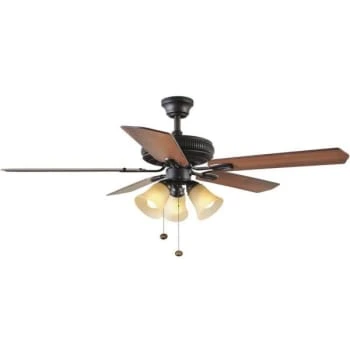 Hampton Bay Glendale 52 In. Indoor Oil Rubbed Bronze Ceiling Fan With Light Kit 3 Hampton Bay Glendale 52 In. Indoor Oil Rubbed Bronze Ceiling Fan With Light Kit