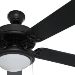 Trice 52 In. Led Ceiling Fan W/ Light (Black) 19 Trice 52 In. Led Ceiling Fan W/ Light (Black) -Home Furnishing Store 246206 DetailedProductView10 Lg