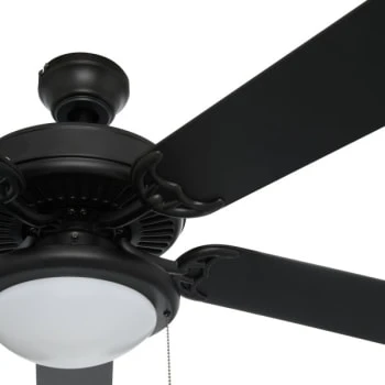 Trice 52 In. Led Ceiling Fan W/ Light (Black) 10 Trice 52 In. Led Ceiling Fan W/ Light (Black) - Image 8