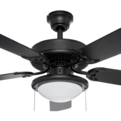 Trice 52 In. Led Ceiling Fan W/ Light (Black) 16 Trice 52 In. Led Ceiling Fan W/ Light (Black) -Home Furnishing Store 246206 DetailedProductView7 Lg