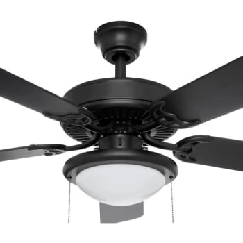 Trice 52 In. Led Ceiling Fan W/ Light (Black) 7 Trice 52 In. Led Ceiling Fan W/ Light (Black) - Image 5