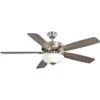 Hampton Bay 52 In. Energy Star Led Brushed Nickel Ceiling Fan With Light Kit