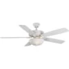 Hampton Bay 52 In. Energy Star Led Matte White Ceiling Fan With Light Kit 1 Hampton Bay 52 In. Energy Star Led Matte White Ceiling Fan With Light Kit -Home Furnishing Store 246209 MainProductImage Lg