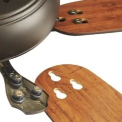 Hampton Bay Rockport 52 In. Led Ceiling Fan W/ Light Kit (Cherry/walnut) -Home Furnishing Store 246211 DetailedProductView6 Lg