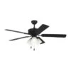 Monte Carlo Haven Led 3 52 " Indoor Matte Black Ceiling Fan With Light Kit -Home Furnishing Store 248798 MainProductImage Lg