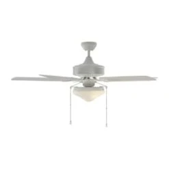 Monte Carlo Haven 52 " Indoor/outdoor Matte White Led Ceiling Fan Light Kit -Home Furnishing Store 248820 DetailedProductView1 Lg